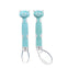 Green Baby Soft Silicone Spoons Set FS108D
